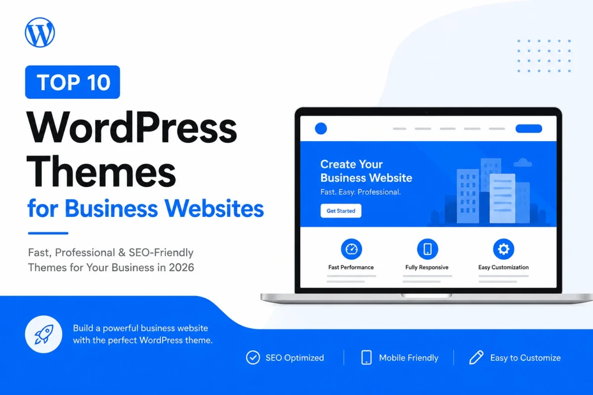 WordPress themes for business websites