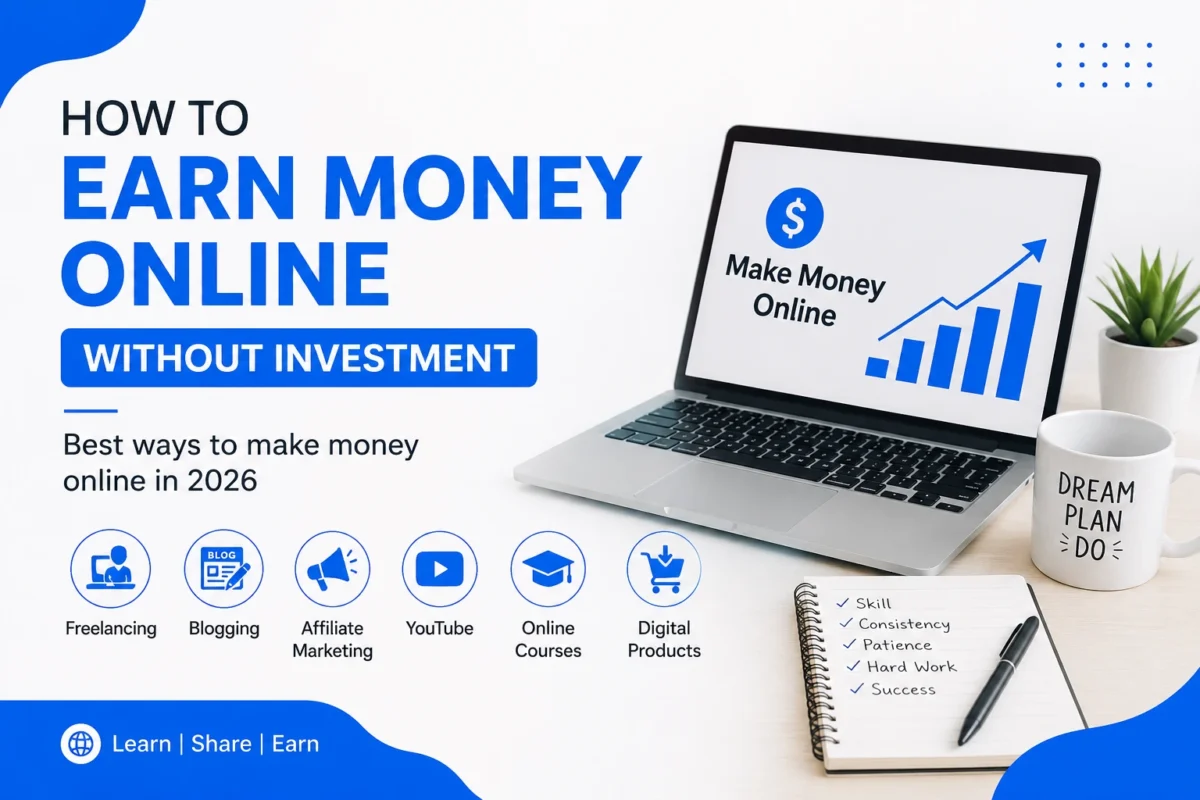 earn money online without investment